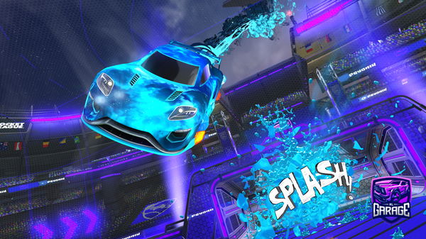 A Rocket League car design from Crispyyyy38