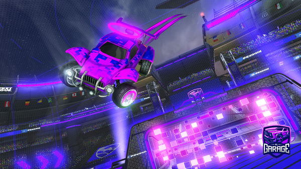 A Rocket League car design from Dodo59