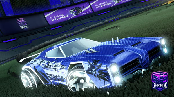 A Rocket League car design from WHASHKI101