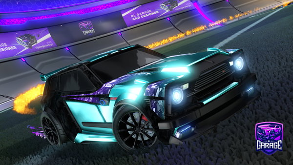 A Rocket League car design from QNaT