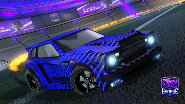 A Rocket League car design from Sadi11