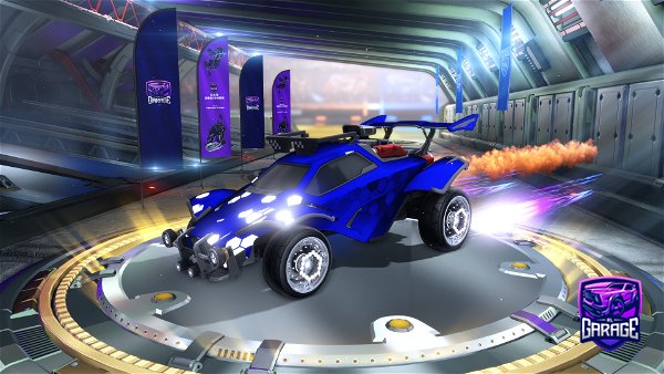 A Rocket League car design from HDTTRIX