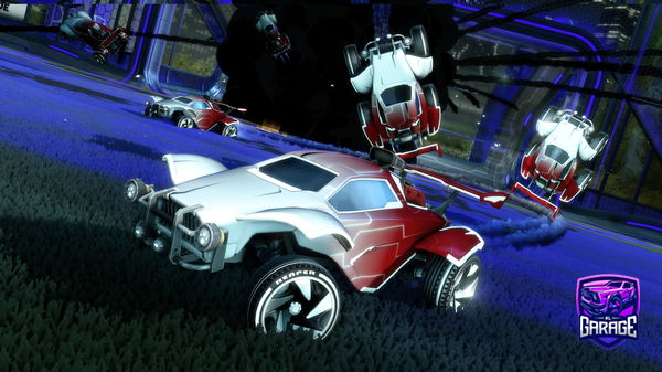 A Rocket League car design from whitewarrior11