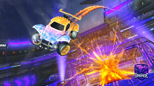 A Rocket League car design from J0aoP