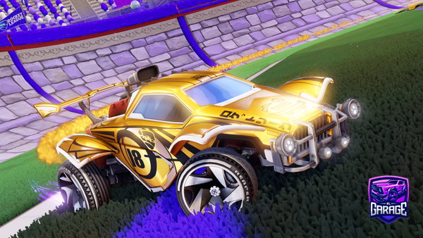 A Rocket League car design from TheGodlyGamer