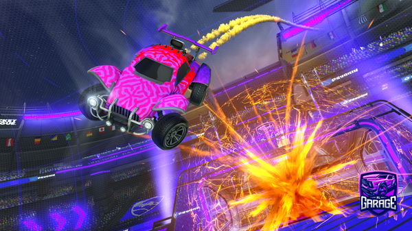 A Rocket League car design from Stickyspade