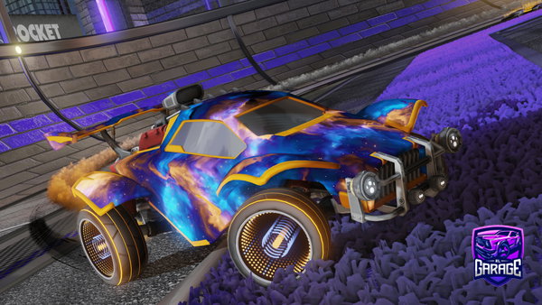 A Rocket League car design from Bikeal