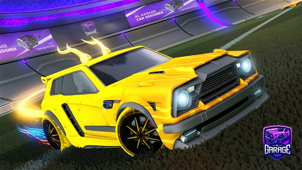 A Rocket League car design from 12Candy