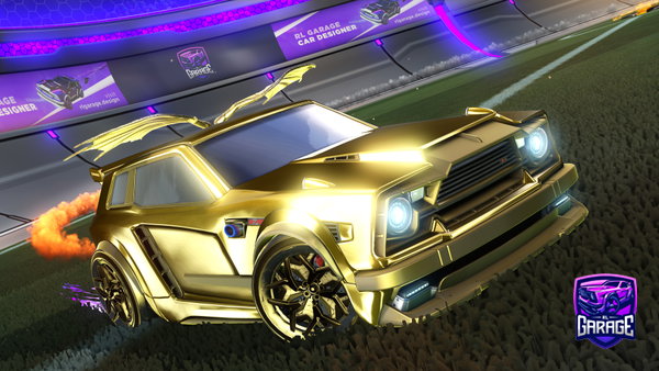 A Rocket League car design from FvriaSG
