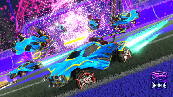 A Rocket League car design from theflyinghog
