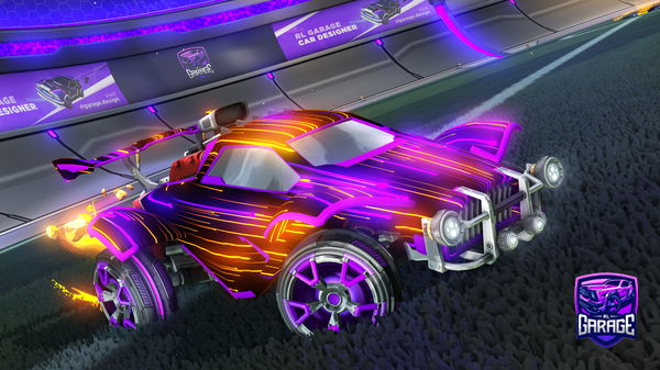 A Rocket League car design from jkynabaitngltbhno