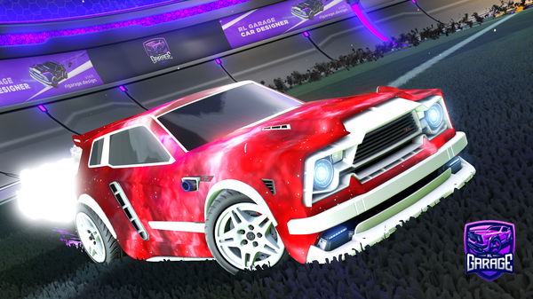 A Rocket League car design from PandaRLOnTT