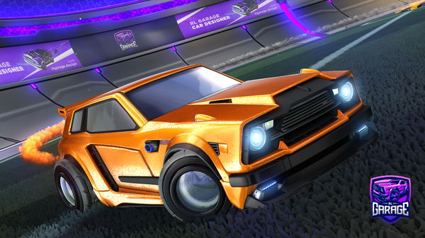 A Rocket League car design from DeepTerror42