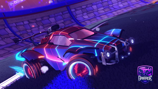 A Rocket League car design from DeviveX