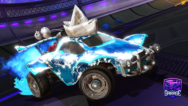 A Rocket League car design from kdkdhf
