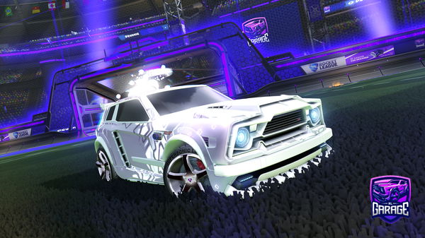 A Rocket League car design from momosgo