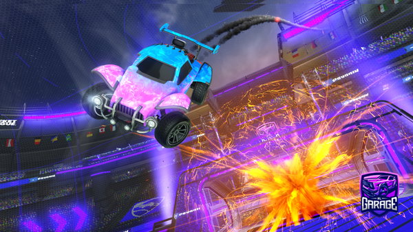 A Rocket League car design from rlycool