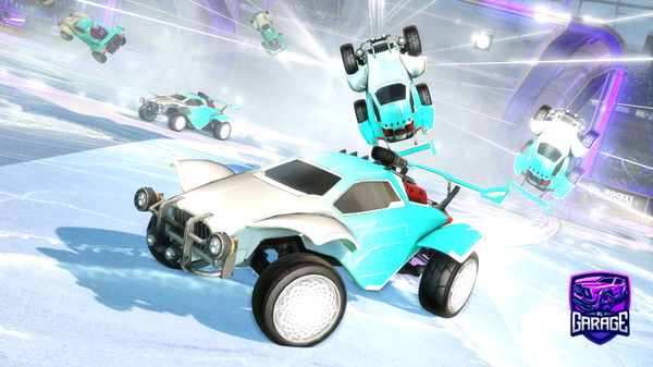 A Rocket League car design from PWR-UK