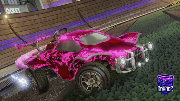 A Rocket League car design from Beanz511