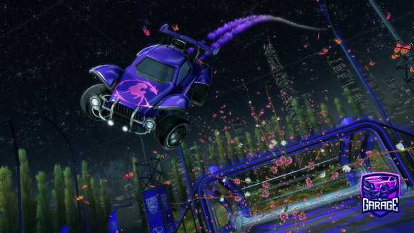 A Rocket League car design from DiniSilva