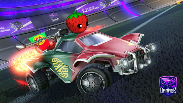 A Rocket League car design from Moonyxwolf