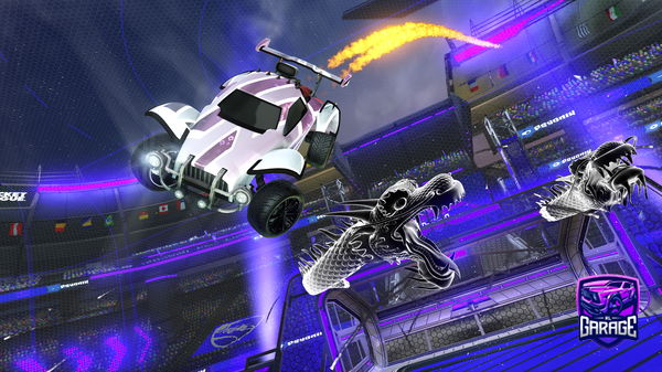 A Rocket League car design from Str8Ryder