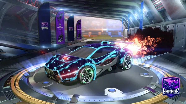 A Rocket League car design from devilkommandant
