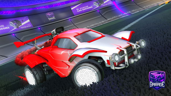 A Rocket League car design from Cheezcurd999