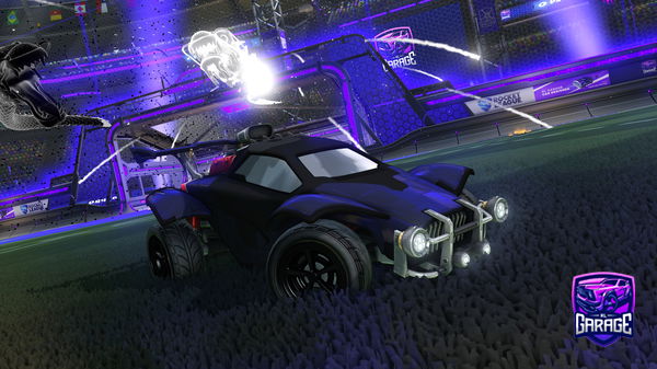 A Rocket League car design from Ludobleu18