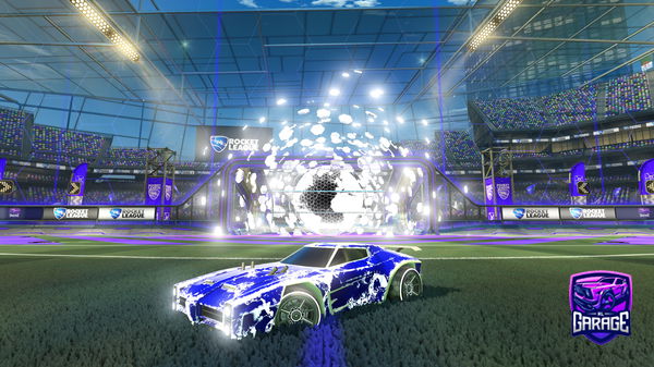 A Rocket League car design from OpaMahmoet