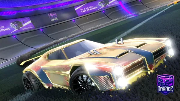 A Rocket League car design from blazerr