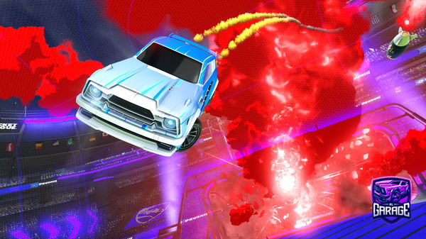A Rocket League car design from RLisgoated12
