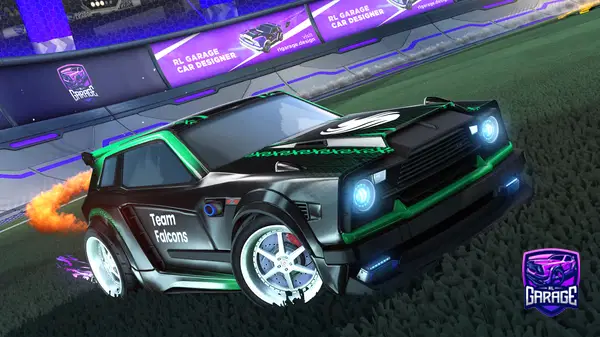 A Rocket League car design from Kha-99-i