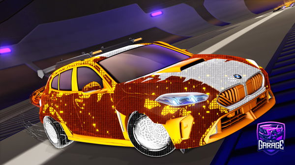 A Rocket League car design from irosario78