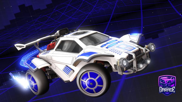 A Rocket League car design from Rl_gusso