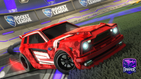 A Rocket League car design from TheToxicFranco