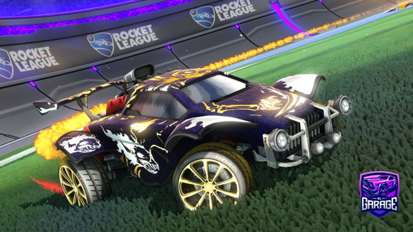 A Rocket League car design from Nonamereal_onpc