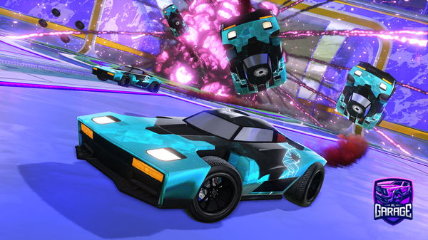 A Rocket League car design from AmaanTheGamerYt772XBOX