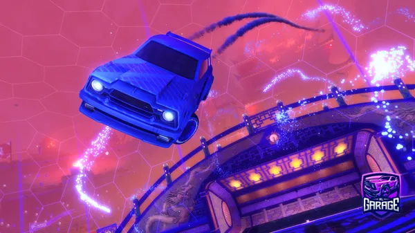 A Rocket League car design from fudgeSickle