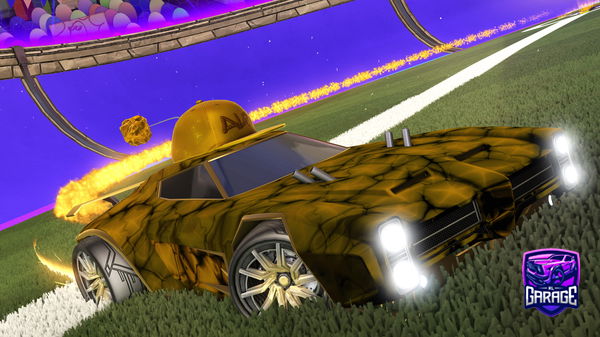 A Rocket League car design from AVIEagle