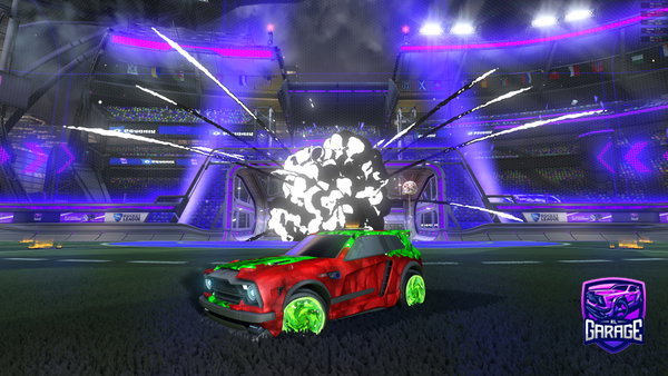 A Rocket League car design from roboro21
