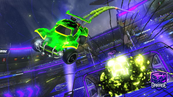 A Rocket League car design from Xvlada16