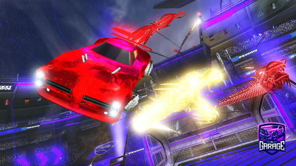 A Rocket League car design from Bigbobby007