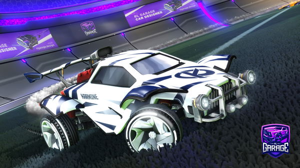 A Rocket League car design from 0KaaruN