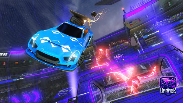 A Rocket League car design from AnasGaming2015