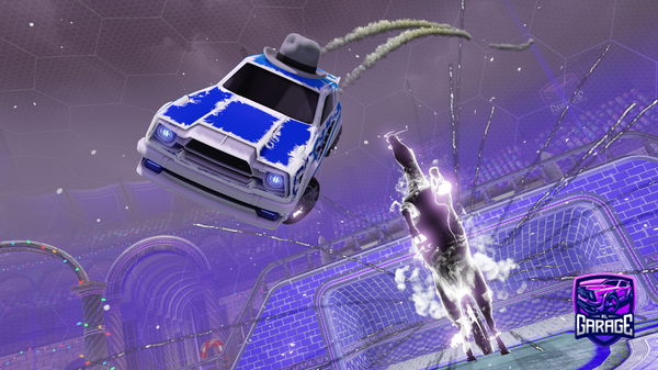 A Rocket League car design from CHIBIXofficial