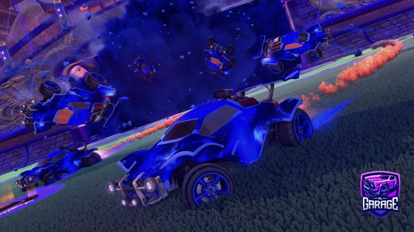 A Rocket League car design from LD2012