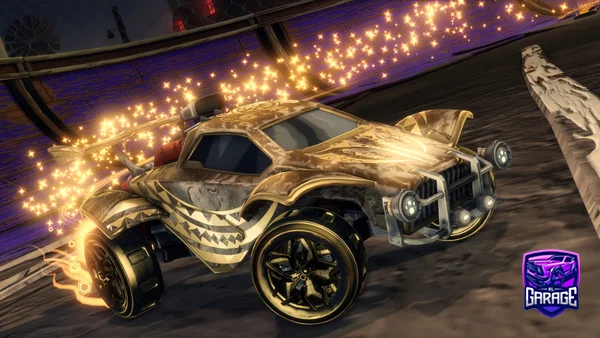 A Rocket League car design from GuestW