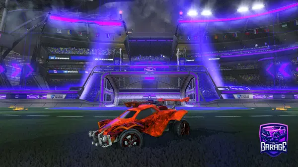 A Rocket League car design from dangerduck
