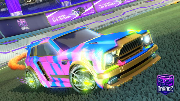 A Rocket League car design from _Michael__Airsoft